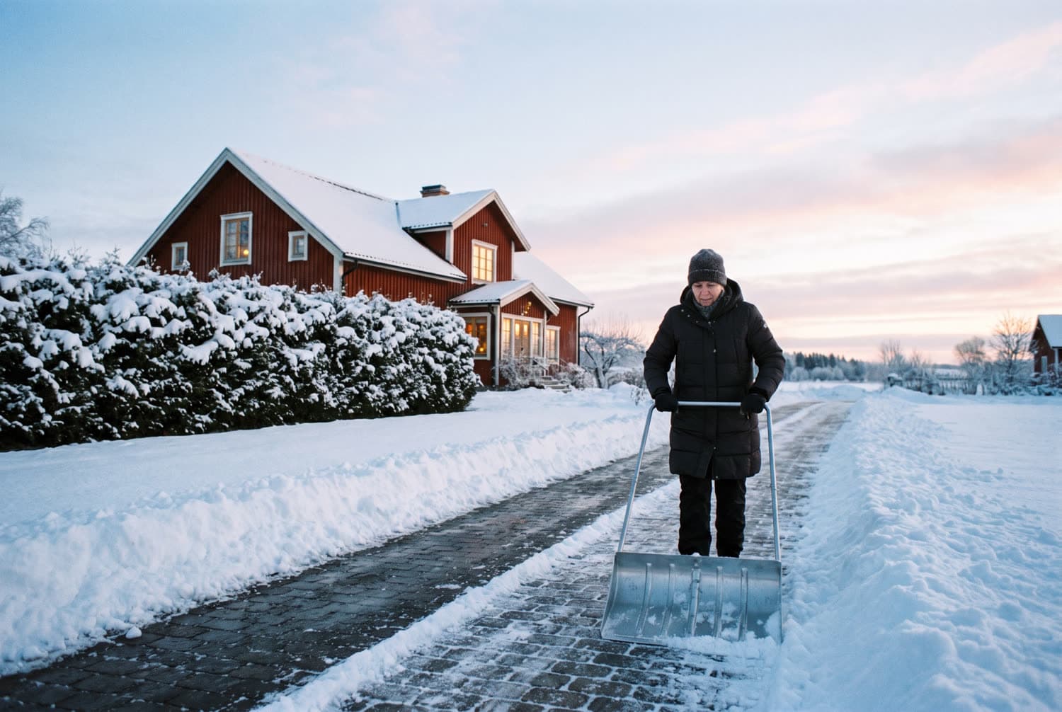 Även på vintern